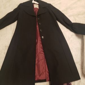 Tommy Hilfiger black pea coat